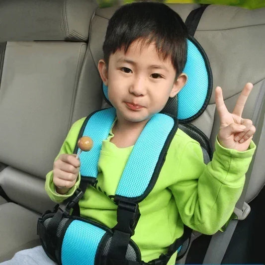Kids Travel Seat Support – Portable & Adjustable Padded Seat