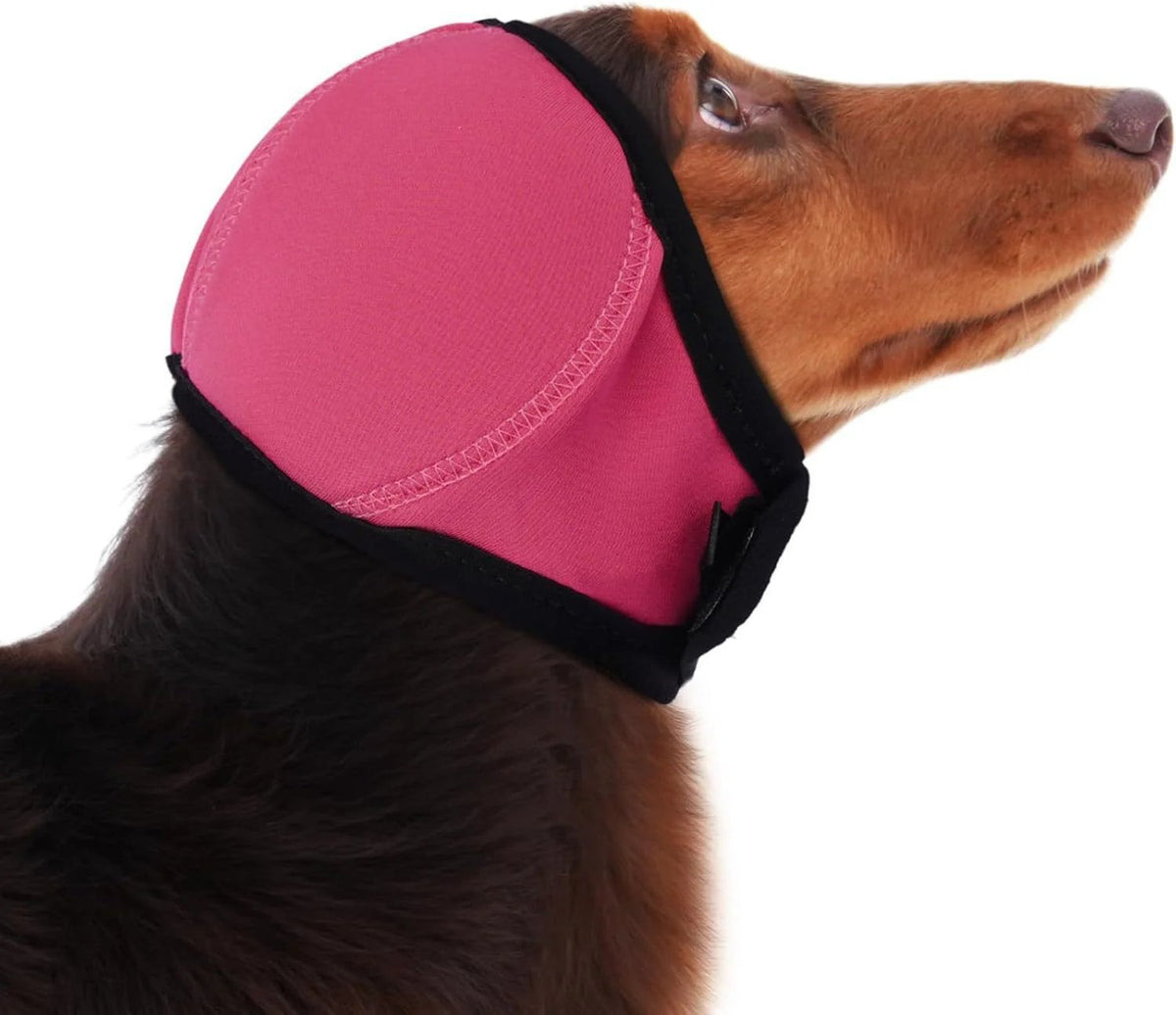Calming Dog Ear Wrap – Sound Dampening for Thunder, Fireworks