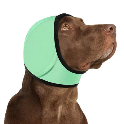 Calming Dog Ear Wrap – Sound Dampening for Thunder, Fireworks