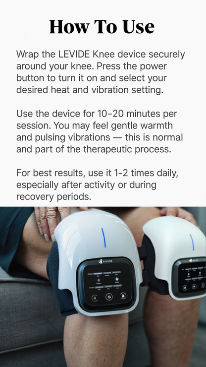 Smart Red Light Therapy Hand Massager