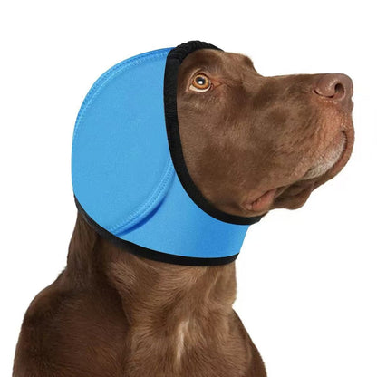 Calming Dog Ear Wrap – Sound Dampening for Thunder, Fireworks