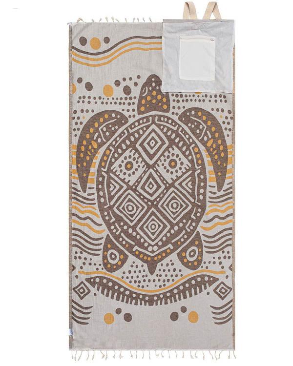 🏖️2-in-1 Convertible Towel & Backpack with Inner Zip Pocket & Sand-Repelling Fabric– Pre-Sale