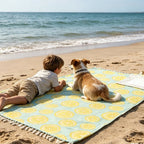 🏖️2-in-1 Convertible Towel & Backpack with Inner Zip Pocket & Sand-Repelling Fabric– Pre-Sale