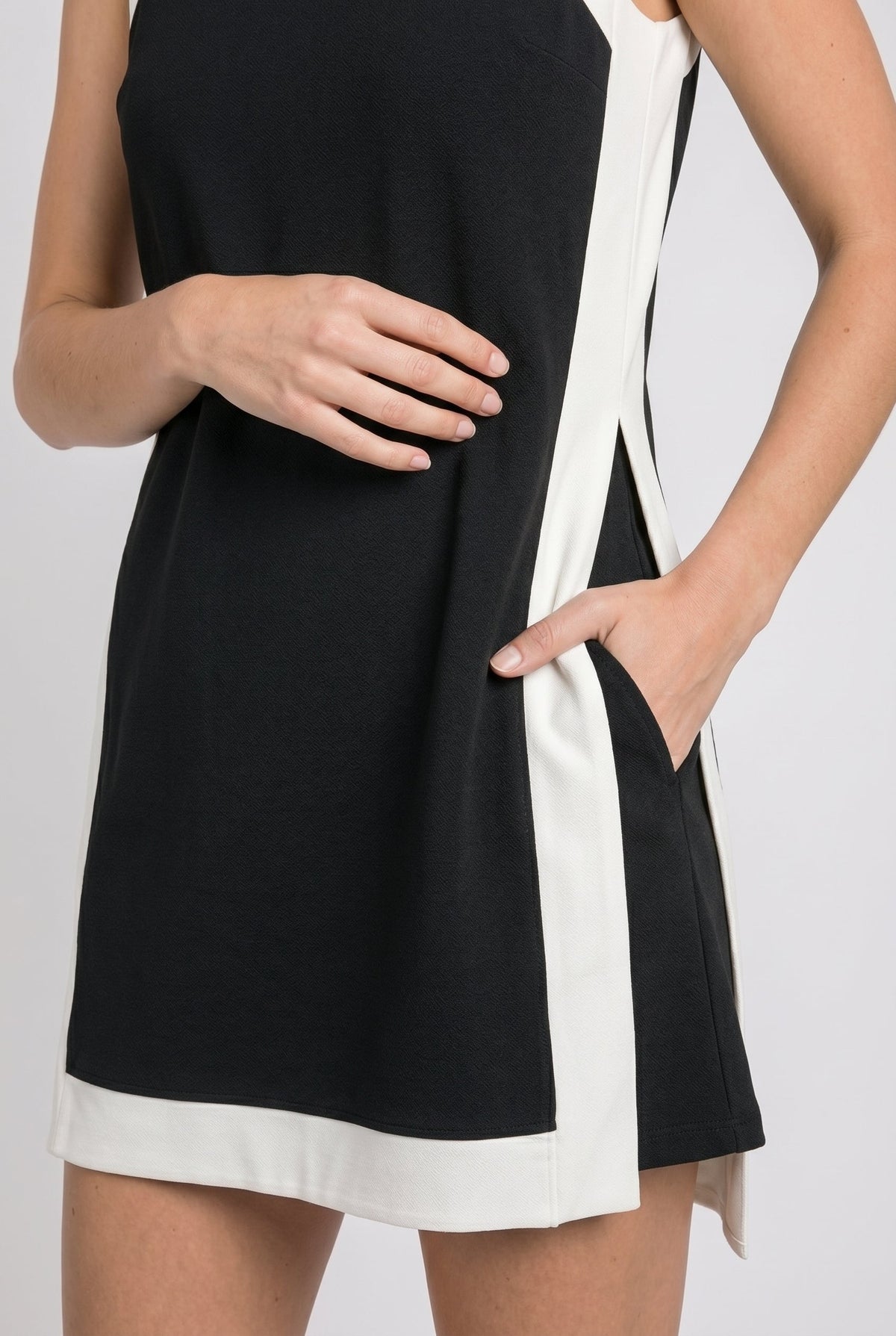 Two-Piece Open-Front Top & Shorts Set
