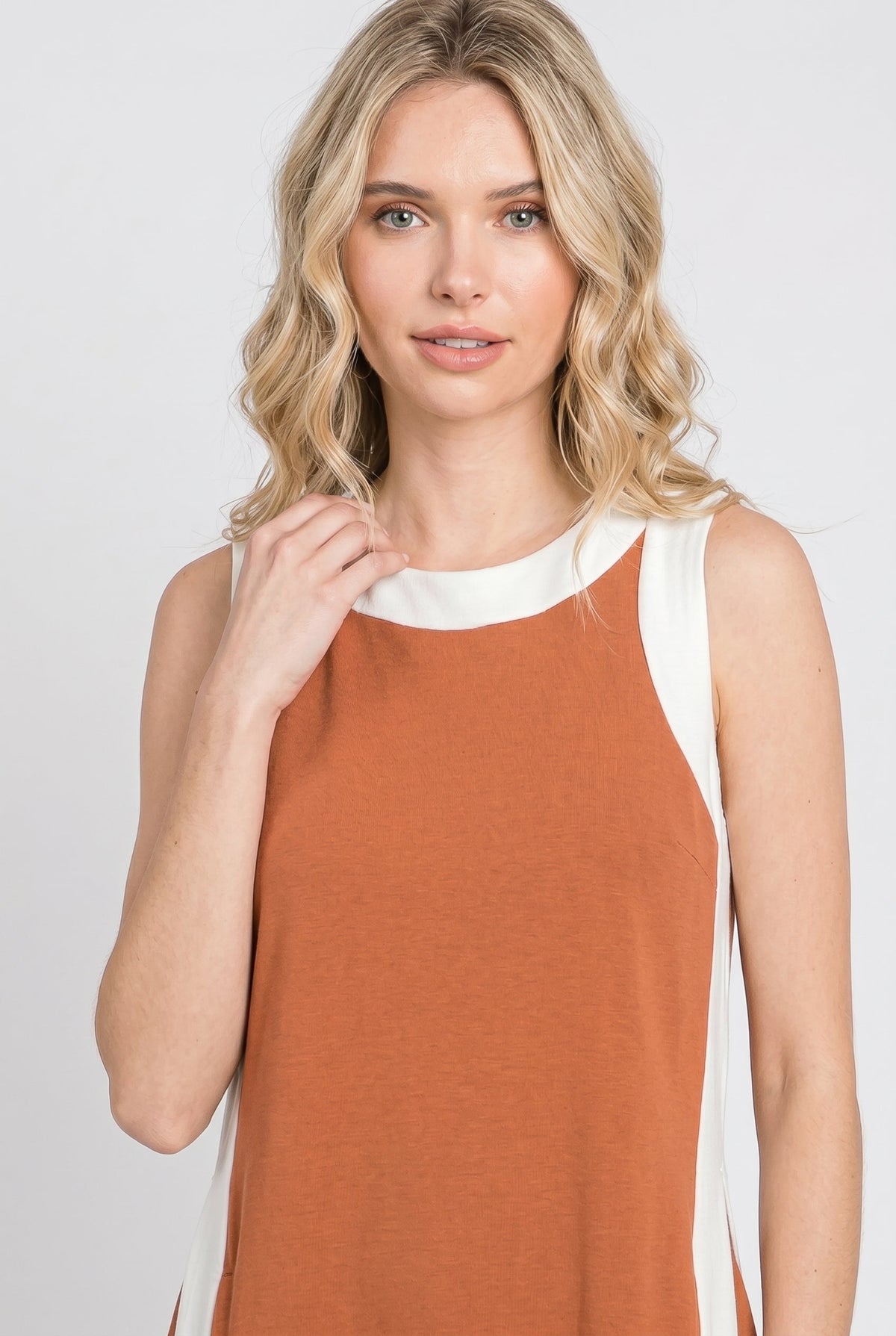 Two-Piece Open-Front Top & Shorts Set