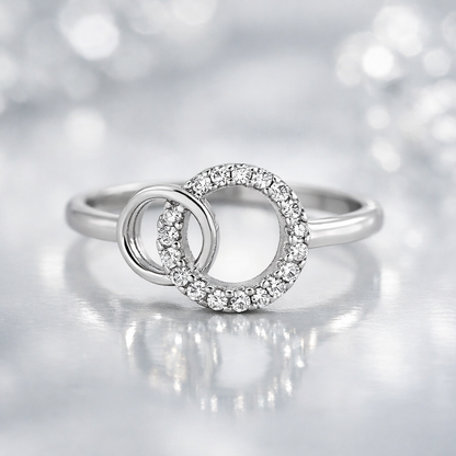 Forever Connected Sister Ring – Meaningful Gift For Sisters