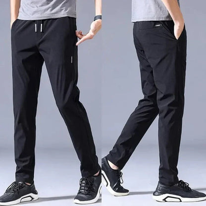 🎉 3-Pack Men's Premium Stretch Pants – Black + Grey + Navy