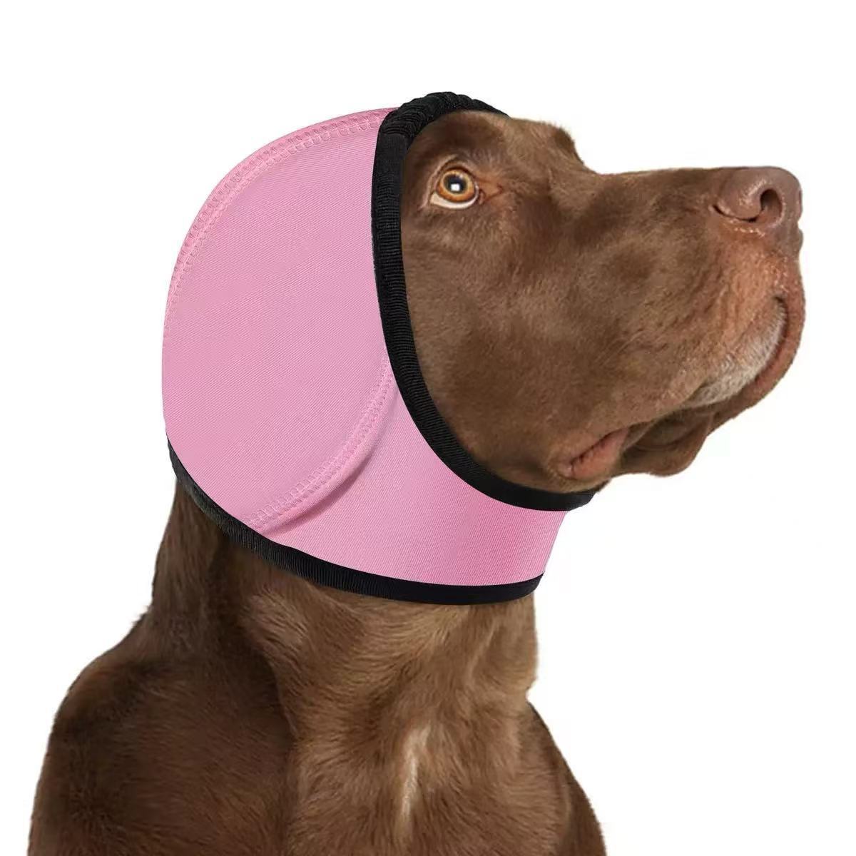 Calming Dog Ear Wrap – Sound Dampening for Thunder, Fireworks