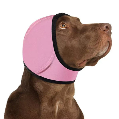 Calming Dog Ear Wrap – Sound Dampening for Thunder, Fireworks