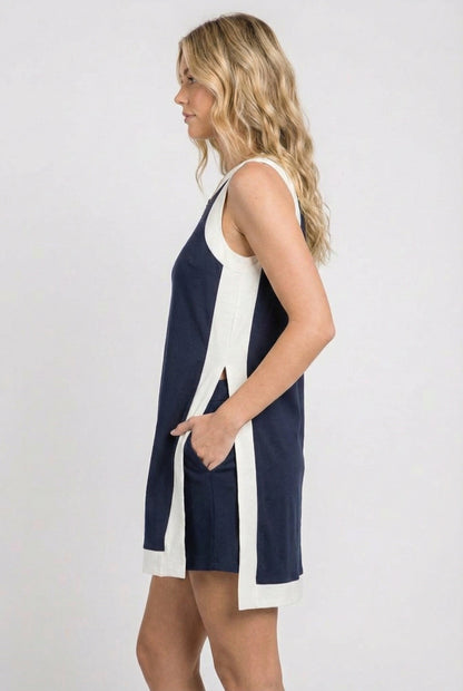 Two-Piece Open-Front Top & Shorts Set