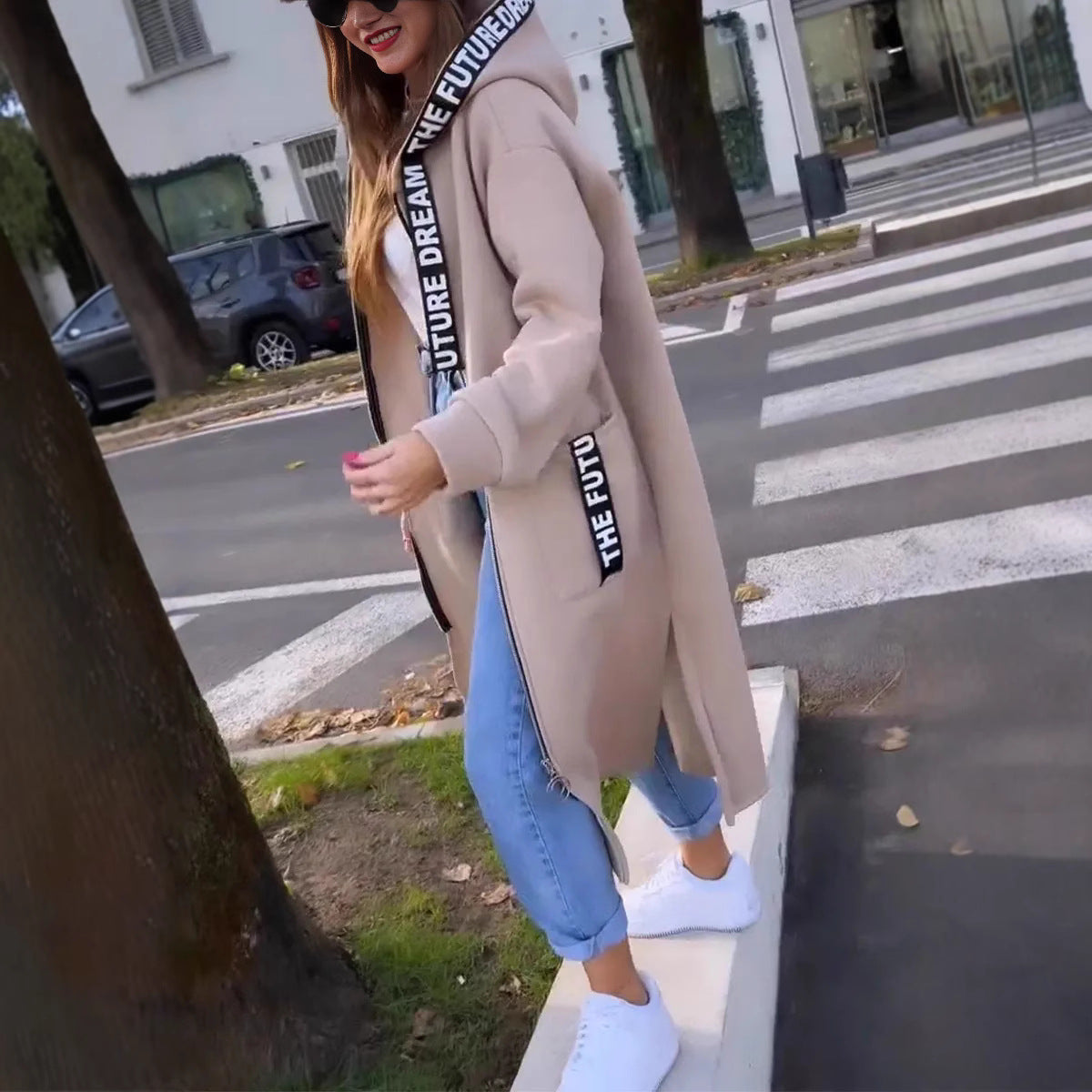 Women's Cozy Oversized Hooded Cardigan Coat