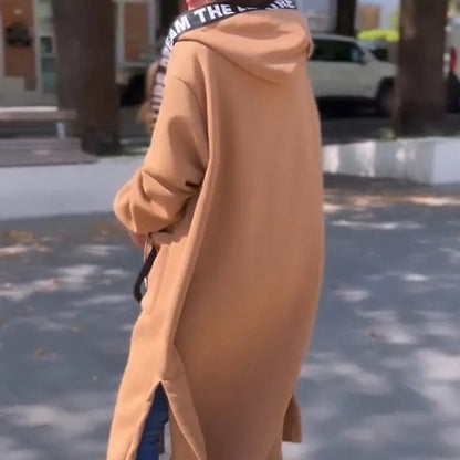 Women's Cozy Oversized Hooded Cardigan Coat
