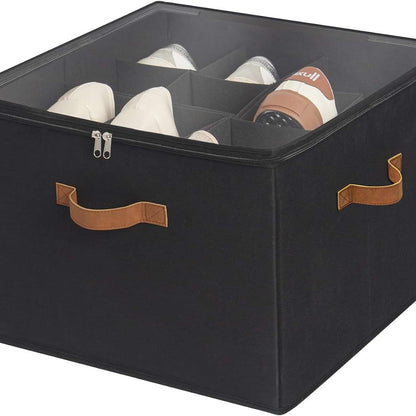 SpaceSaver Shoe Organizer – Multi-Compartment Storage Box