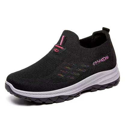 Women's Cloud Comfort Walking Shoes – Lightweight Breathable Slip-On Sneakers