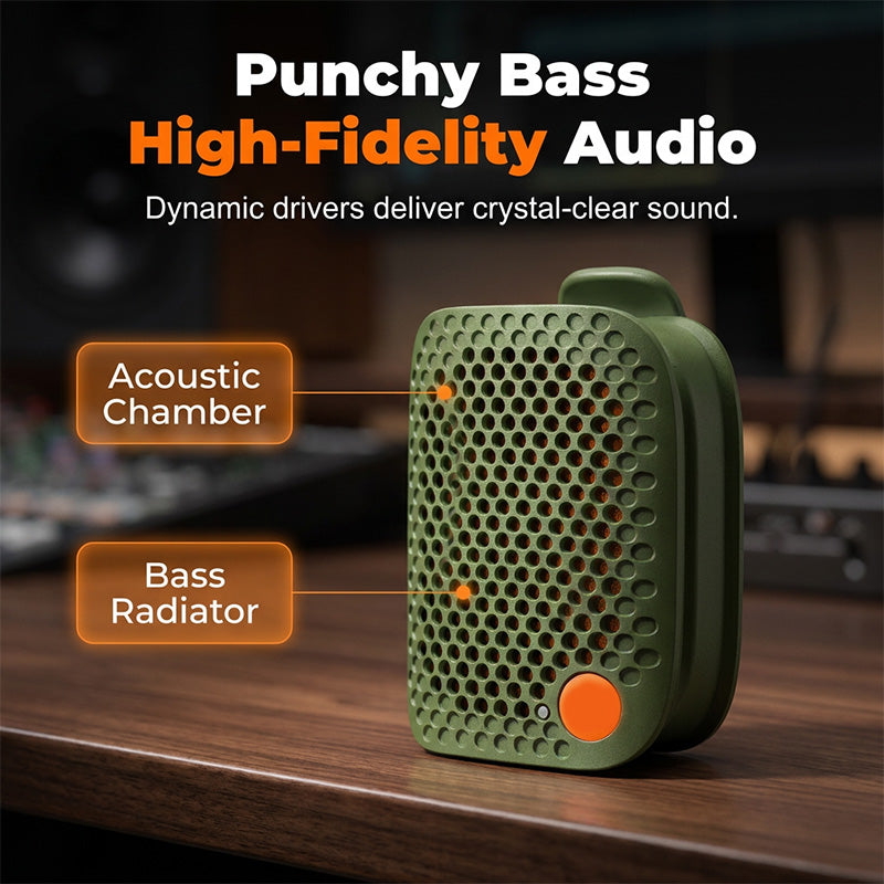 PocketBeat Mini Bluetooth Speaker – Powerful Sound Anywhere