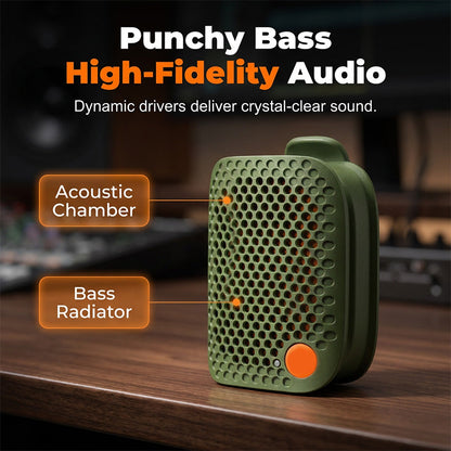 PocketBeat Mini Bluetooth Speaker – Powerful Sound Anywhere
