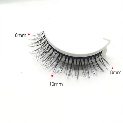 3-Second Self-Adhesive Lashes – No Glue Needed, 3 Pairs