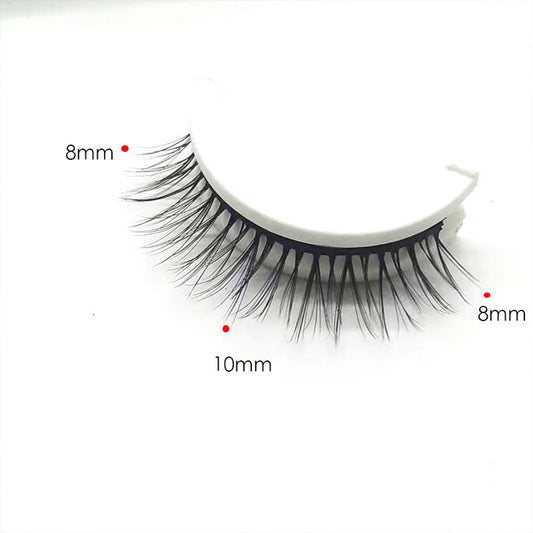 3-Second Self-Adhesive Lashes – No Glue Needed, 3 Pairs