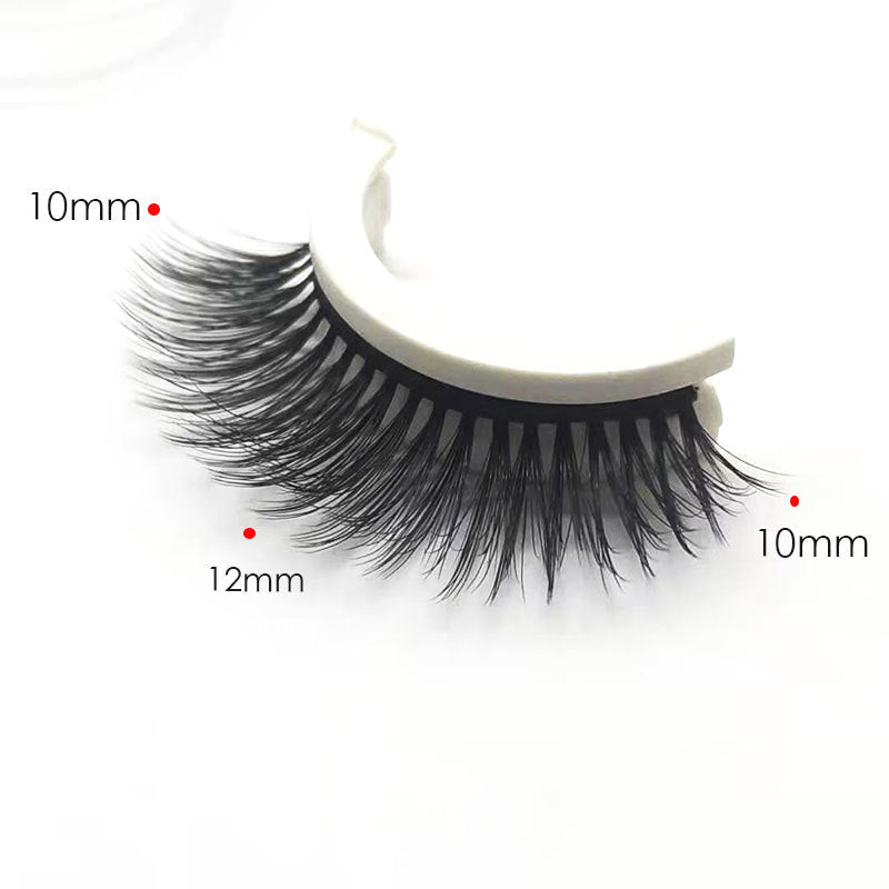 3-Second Self-Adhesive Lashes – No Glue Needed, 3 Pairs