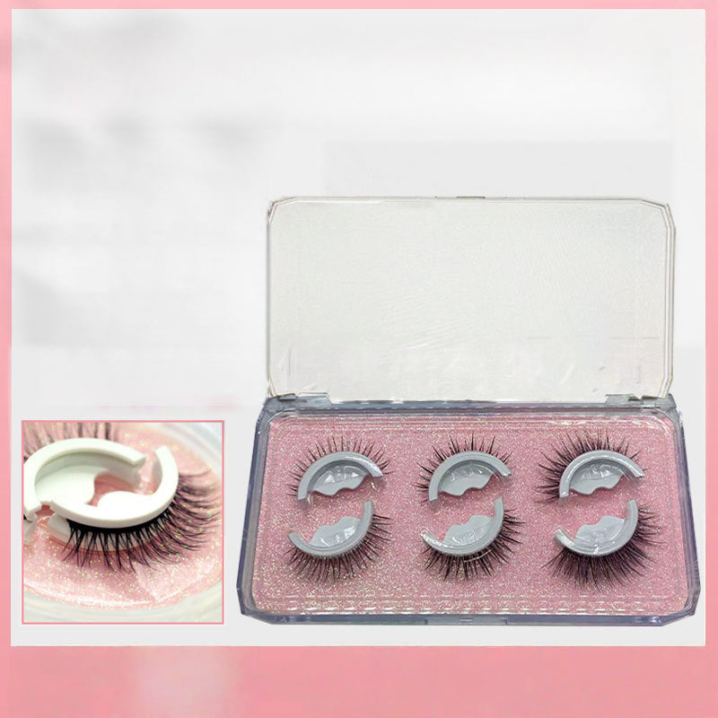 3-Second Self-Adhesive Lashes – No Glue Needed, 3 Pairs
