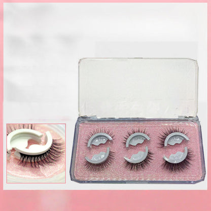 3-Second Self-Adhesive Lashes – No Glue Needed, 3 Pairs