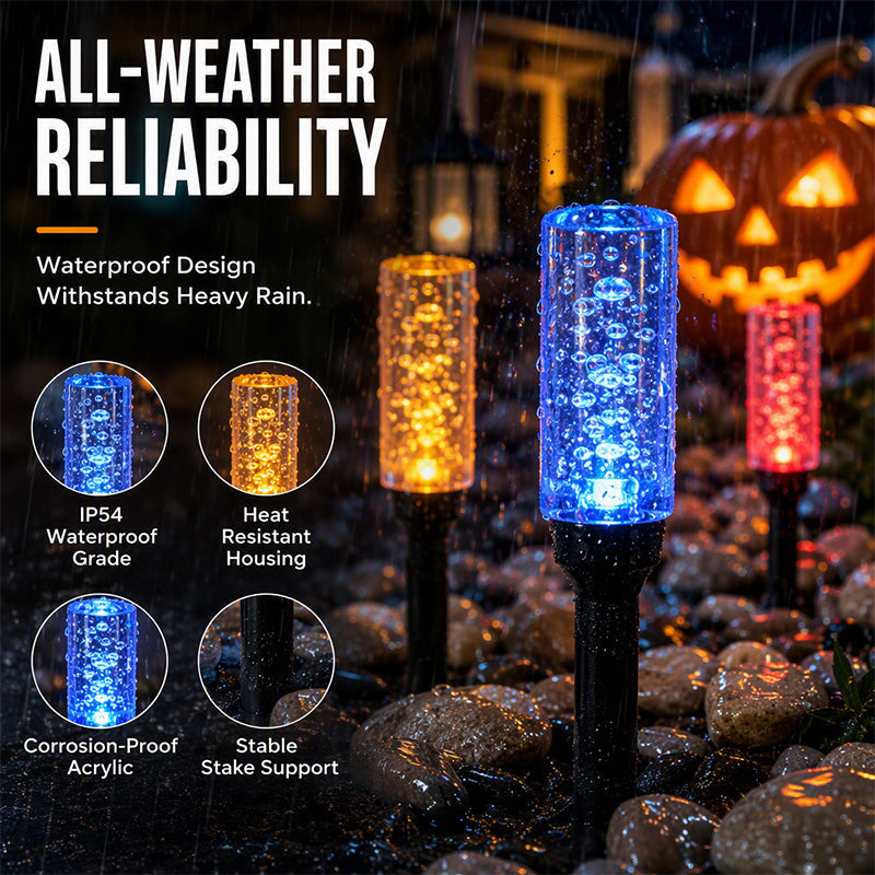 CrystalGlow Solar Pathway Lights – Automatic Outdoor Garden Lights